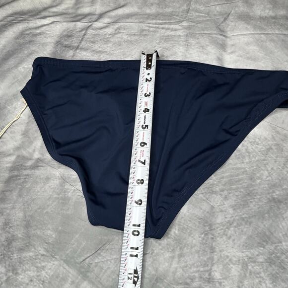 NEW Carve Bikini Bottom Women Lg Navy Barth Bottom Style Beach Tropical Swim - Picture 6 of 6